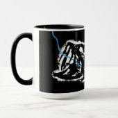 飲み込みアイダホ – ONE BAD BASS マグカップ (左)