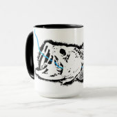 飲み込みアイダホ – ONE BAD BASS マグカップ (正面左)