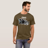 飲み込みアイダホ – ONE BAD BASS Tシャツ (正面フル)