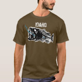飲み込みアイダホ – ONE BAD BASS Tシャツ (正面)