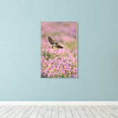 飲み込み中国のとミルク キャンバスプリント (インサイチュ (ウッドフロア))