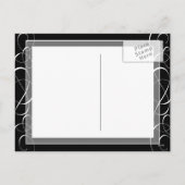 飲み食べ物と非常に非常にメリーデザイン シーズンポストカード (裏面)