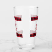 飲み食べ物&ビーレッメリード&ブラックバッファロープレイド タンブラーグラス (左)