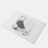 飲み飲み式のハト ドアマット (アングル)