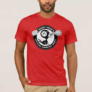 飲み騒ぐカラス飲み会Tシャツ Tシャツ
