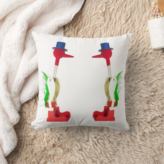 飲み鳥 クッション (ブランケット)