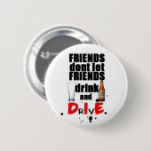 飲み、死んで下さい 缶バッジ (正面&裏面)