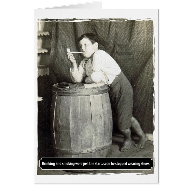 飲み、煙ることはちょうど開始でした (正面)