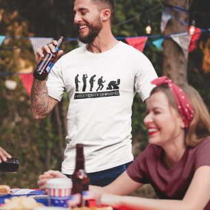 飲むことの進化 Tシャツ