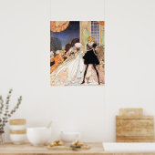 飲むな！アールヌーボーバイカイニールセン ポスター (キッチン)