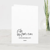 飲むアイルランドのリスカード カード (裏面)