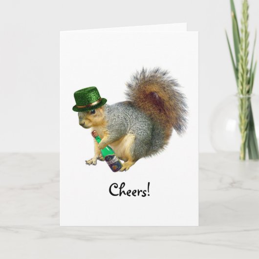 飲むアイルランドのリスカード カード (正面)