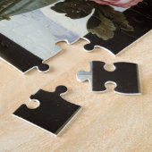 飲むガラスの花の静物画 ジグソーパズル (側面)