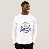飲むチームがランニング問題を抱える Tシャツ (正面)