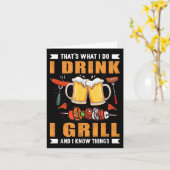 飲むバーベキュー焼おもしろいきグリルマスター カード (黄色い花)