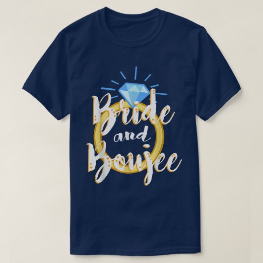 飲むユーモアのある花嫁皮肉ブライダルおもしろいウォム Tシャツ (デザイン正面)