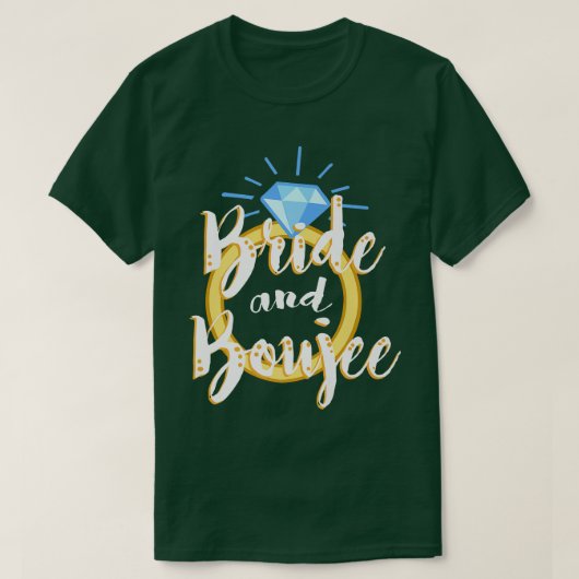 飲むユーモアのある花嫁皮肉ブライダルおもしろいウォム Tシャツ (デザイン正面)