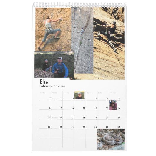 飲むロットクラブ登山は2016-2017年をカレンダーに記録します カレンダー (2月 2026)