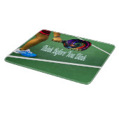 飲む前考えにボール カッティングボード (角)