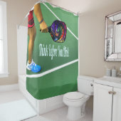 飲む前考えにボール シャワーカーテン (インサイチュ)