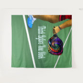 飲む前考えにボール タペストリー (正面(横))