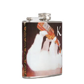 飲む北極ビールモノグラム フラスク (右)