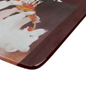 飲む地ビールフラスクカクテルパーティー カッティングボード (角)