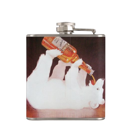 飲む地ビール フラスク (裏面)