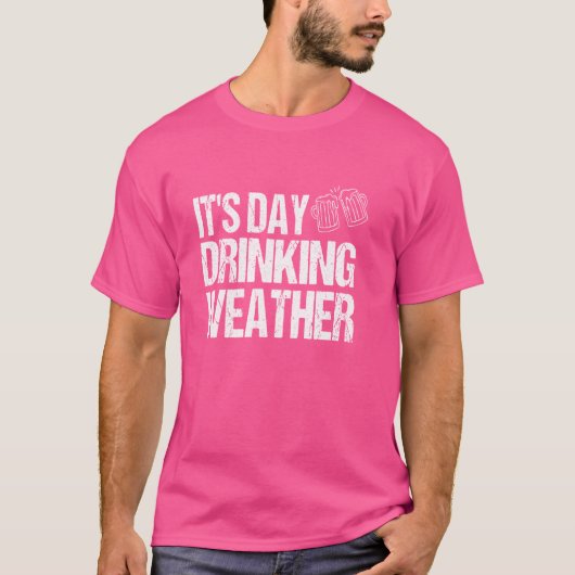 飲む日の天気、飲む日の天気 Tシャツ (正面)
