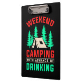 飲む機会のある週末のキャンプ–43675 クリップボード (左)