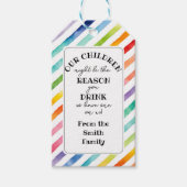 飲む理由先生ギフトラベル ギフトタグ (正面)