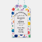 飲む理由先生ギフトラベル ギフトタグ (正面)