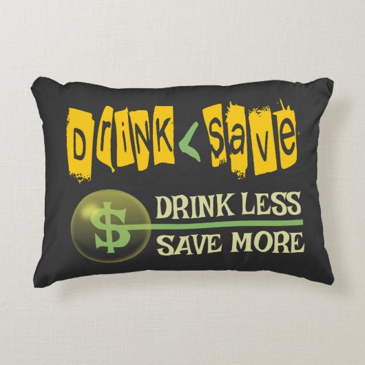 飲む量を減救らす アクセントクッション (正面)