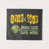 飲む量を減救らす タペストリー (正面(横))