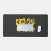 飲む量を減救らす デスクマット (キーボード&マウス)