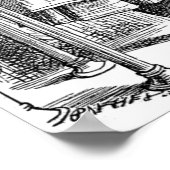 「飲む」ボトルのアリス ポスター (角)