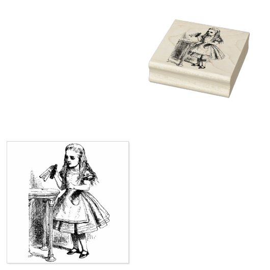 飲む ラバースタンプ (押印)