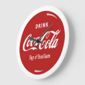 飲む ラージ壁時計 (傾斜)