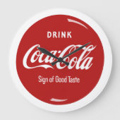 飲む ラージ壁時計 (正面)