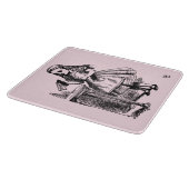 飲む（不思議の国のアリスの冒険） カッティングボード (角)