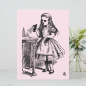 飲む（不思議の国のアリスの冒険） カード (スタンド正面)