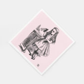 飲む（不思議の国のアリスの冒険） スタンダードランチョンナプキン (角)