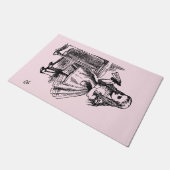 飲む（不思議の国のアリスの冒険） ドアマット (アングル)