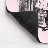 飲む（不思議の国のアリスの冒険） マウスパッド (コーナー)