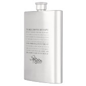 飲む……君は幸せだ フラスク (左)