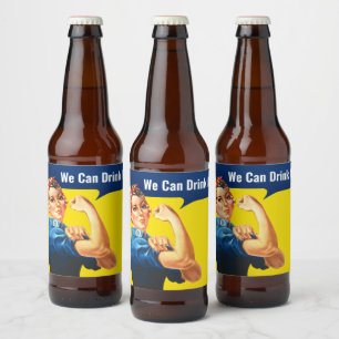 「飲めるぞ」とリベッターやる気を起こさせるロージーは言った。 ビールラベル