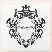 飲め！ ガラスコースター (正面)