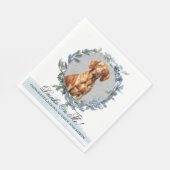 飲め！ビズラ結婚ドッグ スタンダードランチョンナプキン (角)