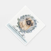 飲め！ペキン結婚グ犬 スタンダードランチョンナプキン (角)