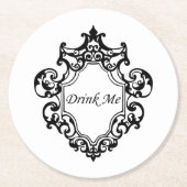 飲め！ ラウンドペーパーコースター (正面)